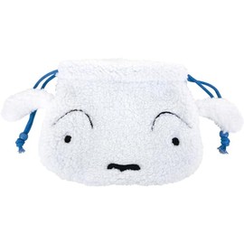 Tees Factory Crayon Shin-chan Plush Drawstring Shiro KS-5530218SI