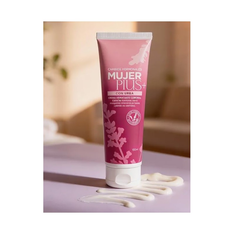 Mujer Plus Crema Hidratante Corporal con Urea, 150ml