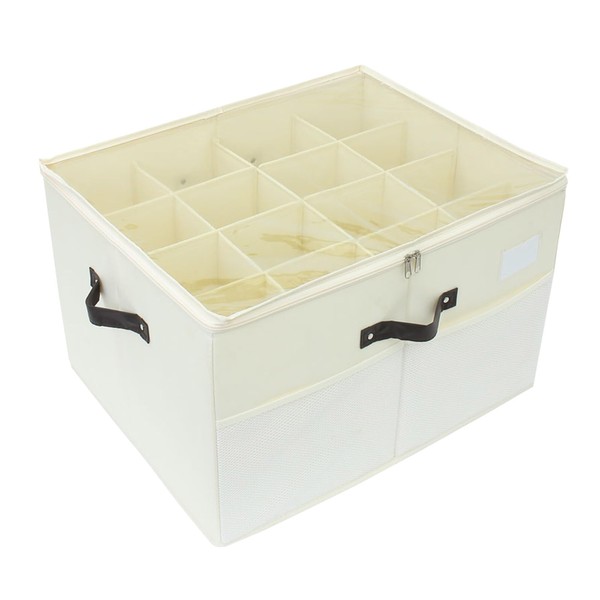 TOOCA BEAR Shoe Organizer for Closet, Foldable Shoe Storage Box