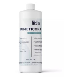 HEBBE COSMETICS EMTC22 Dimeticona Silicona Cosmética, Suavizante De Piel 250g