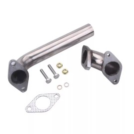 Unbranded Dump Tube Pipe For Tial 35mm 38mm Wastegate Exhaust Actuator Elbow Stainless SS