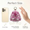 Fluffy Bunny Keychain - Ultra Soft Plush Rabbit Charm