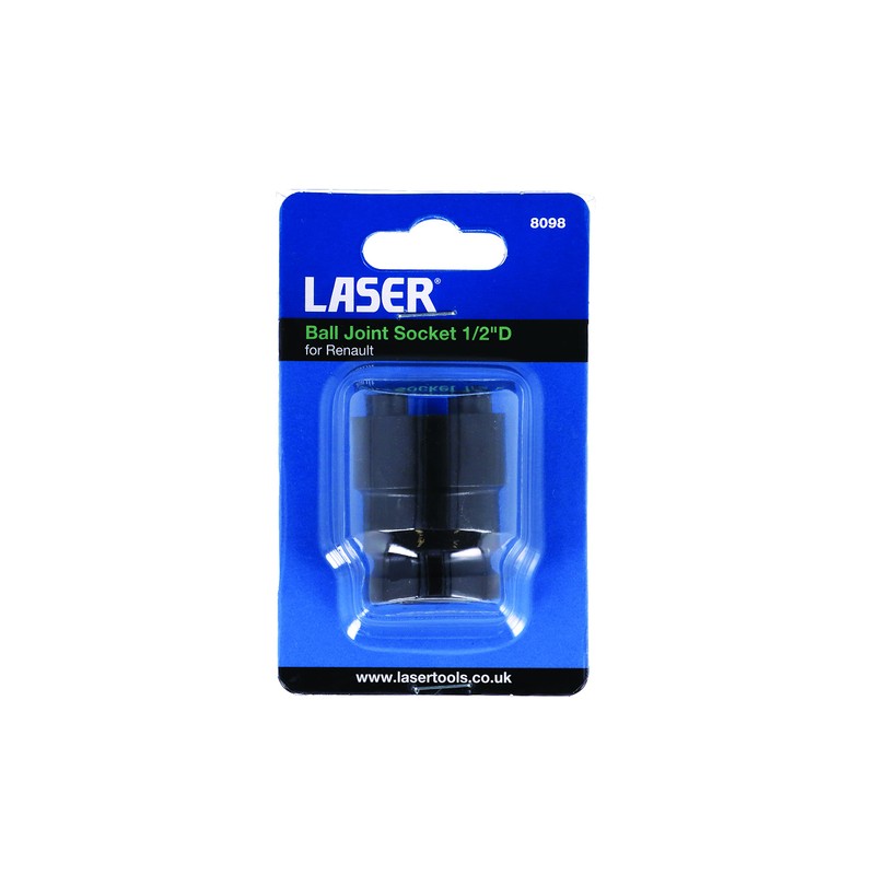 Laser 8098 Ball Joint Socket 1/2"D - for Renault, Variety