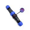 2 x Aviation Plug SP13 2-Pin Male Plug and Female