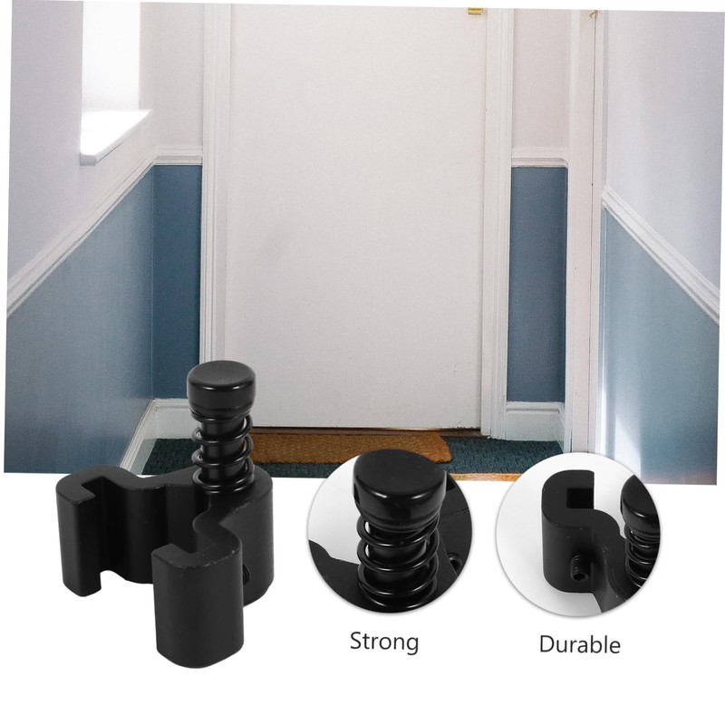 SHINEOFI 1Pc Spring Barn Door Stopper Sliding Door Stop for