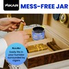 XIKAR Crystal Gel Humidifier Jar for Cigar Humidors, 4oz -