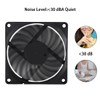 4pcs 80 x 80 x 15 mm Fan 12 V