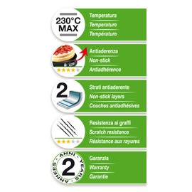 Guardini Gardenia Lasagneform, Stahl, schwarz