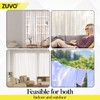 Zuvo Net Curtain Wire with Hooks and Eyes - 3