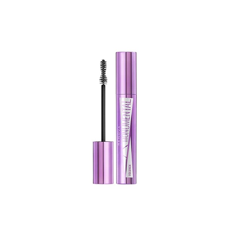 Renova Mascara de Pestañas Monumental Volumen Negro 12g