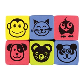 Animal Dry Erase Board Erasers, Pack of 36 Erasers