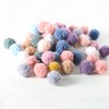 ToBeIT Pompoms, Colourful Pompoms Balls, Fluffy Plush Balls, Pom Pom