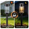 Sunshine Star LED Solar Pathway Lights Outdoor with Metal, 2