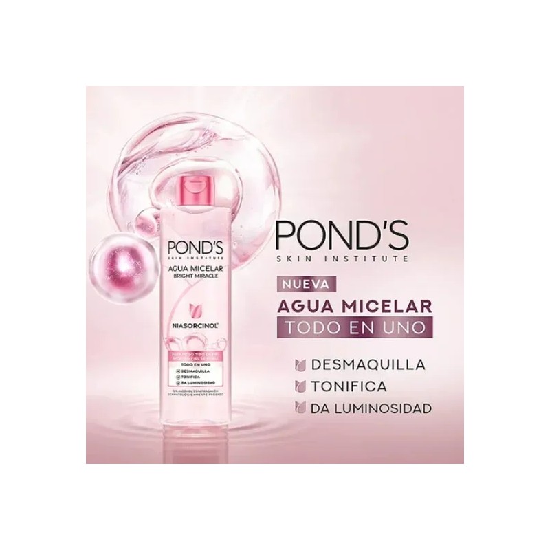 Rutina Ponds Bright Miracle Antimanchas Niasorcinol 6pzs