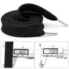 WEGOODZF Wide Flat Thick Shoelaces: Extra Fat Chunky Sneakers Shoe