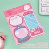 3 Pads Mini Reusable Small Sticky Note Pads Set 20