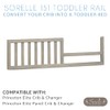 Sorelle Furniture Toddler Rails and Full-Size Bed Adult Rails, Sorelle