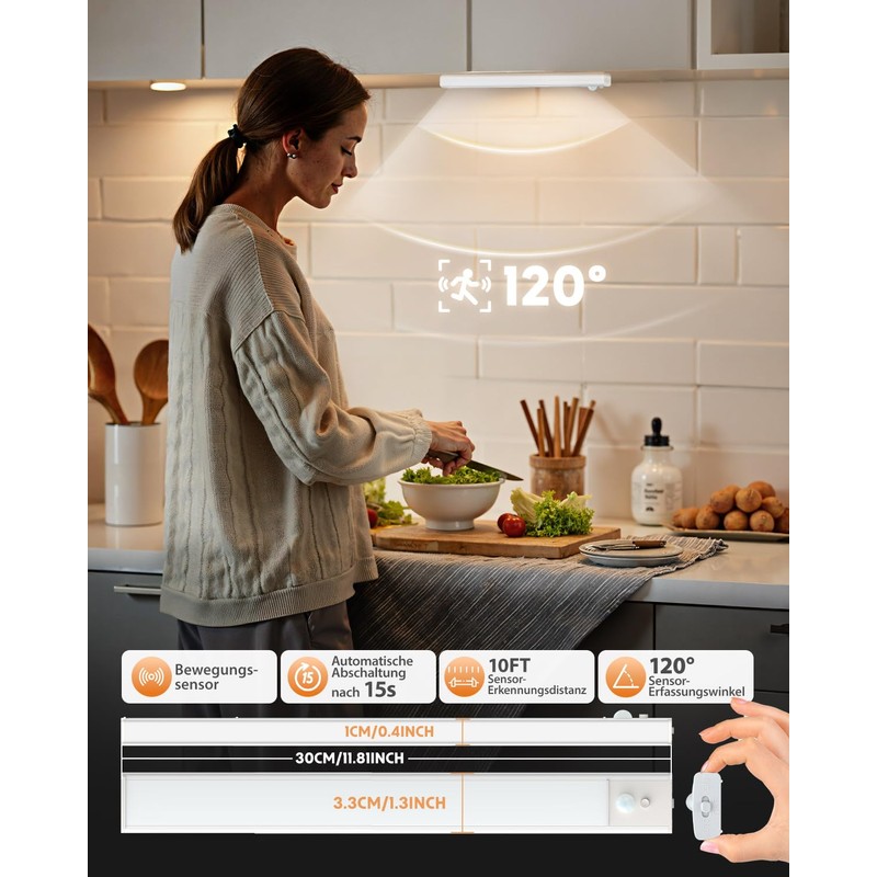 KALAHOL Under-Cabinet Lights 304-WW