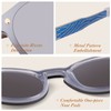 GQUEEN Sunglasses for Women and Men, Mirrored, Large, Round, UV400,
