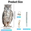 3 Pcs Owl to Keep Birds Away Reflective Owl Bird
