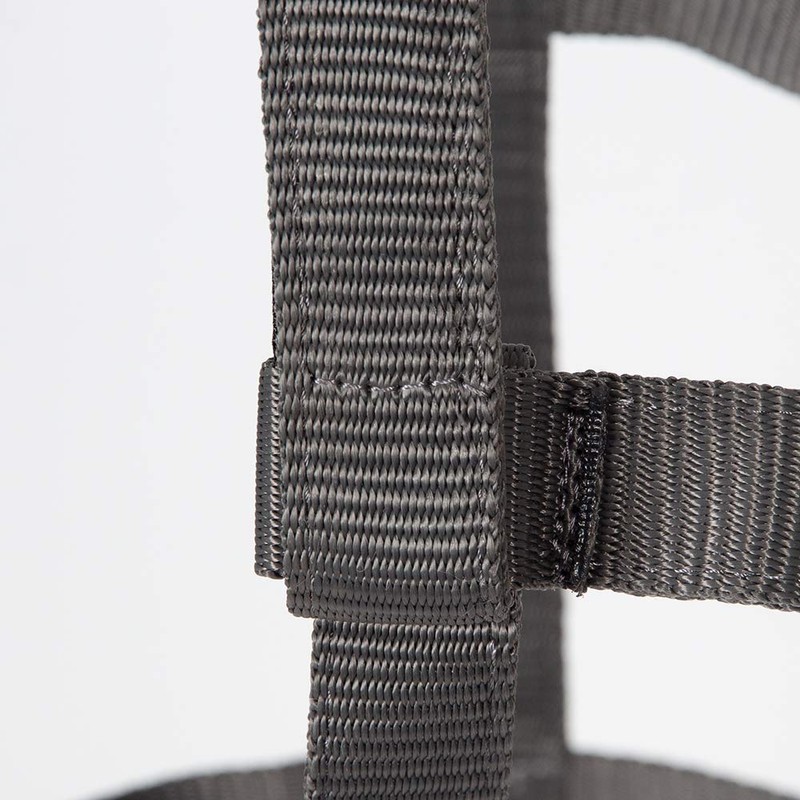 PFIFF 102920 Joky Willow Paddock Headcollar Without Fittings Nylon Grey