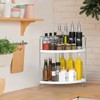 Ncheli Double Layer Corner Shelf Kitchen Worktop Kitchen Corner Shelf