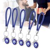 5Pcs Evil Eye Keychain, Turkish Blue Evil Eye Keychain Charms
