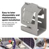 10PCS Solar Panel Mounting Mount Spring Steel Zinc Aluminum Coating
