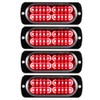 Teguangmei 12-24V 20-LED Super Bright Emergency Strobe Warning Caution Hazard