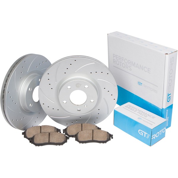 [Rear Set] High Performance Brake Disc Rotors & Ceramic Pads
