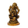 Esplanade Brass Ganesha Idol for Car Dashboard God - 2