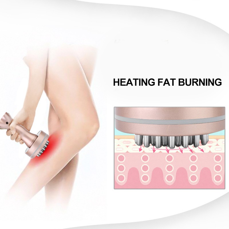 Electric Heating Meridians Massage Brush Body Shaping Relaxing Machine Device