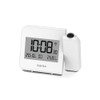 Hama Hvar Projection Alarm Clock Digital Radio-Controlled Clock Wall or