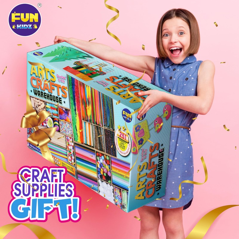 3 Layers Jumbo Arts and Crafts Supplies Warehouse, Biggest Chest