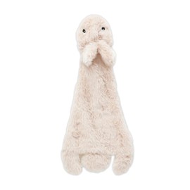 Best Pet Supplies 2-in-1 Stuffless Squeaky Dog Toys with Soft, Durable Fabric for Small, Medium, and Large Pets, No Stuffing for Indoor Play, Supports Active Biting and Play - Hare, Small