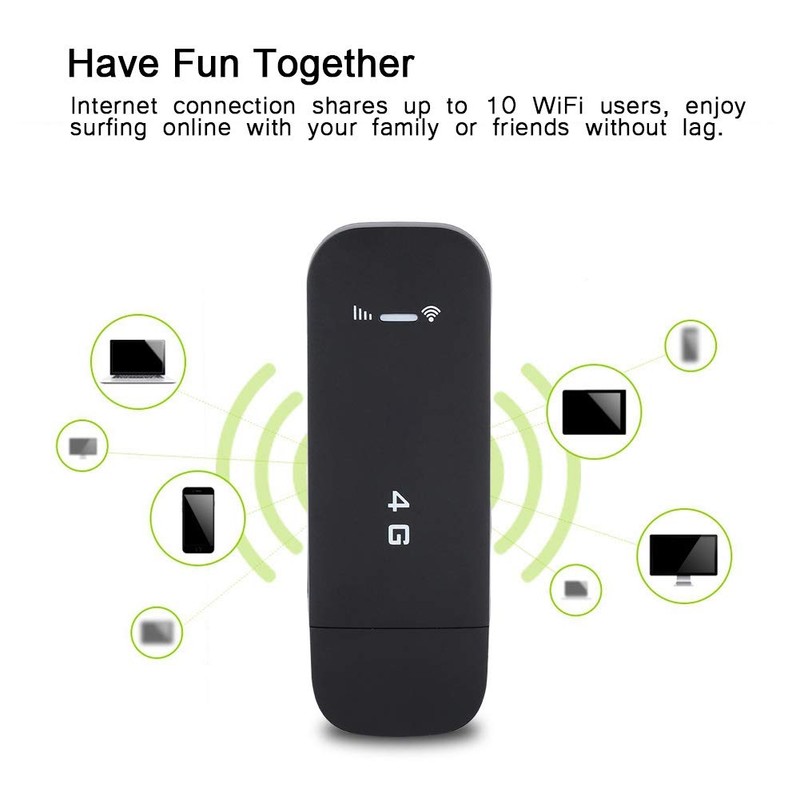 WiFi Router, 4G LTE USB Portable WiFi Router Pocket Mobile