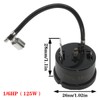 safycaby 2 PCS Refrigerator Thermal Overload Protector 1/6 HP (125W)