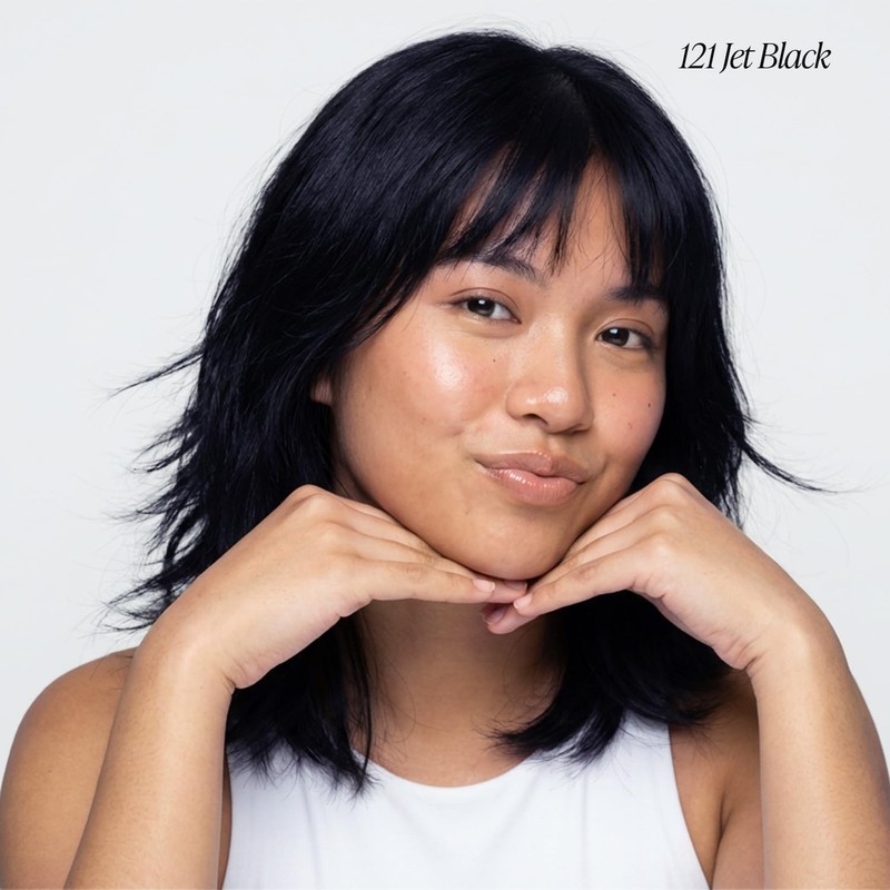 Adore Semi Permanent Hair Color (121 Jet Black) | Vegan