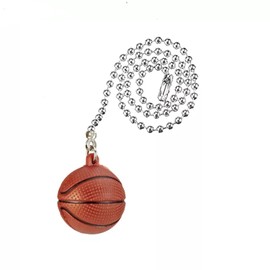 TWDRTDD Ceiling Fan Pull Chain Extension,12 inch Fanny Rugby Basket Ball Designed Pull Chain Extension Replacement for Lightings and Ceiling Fans (Size A)