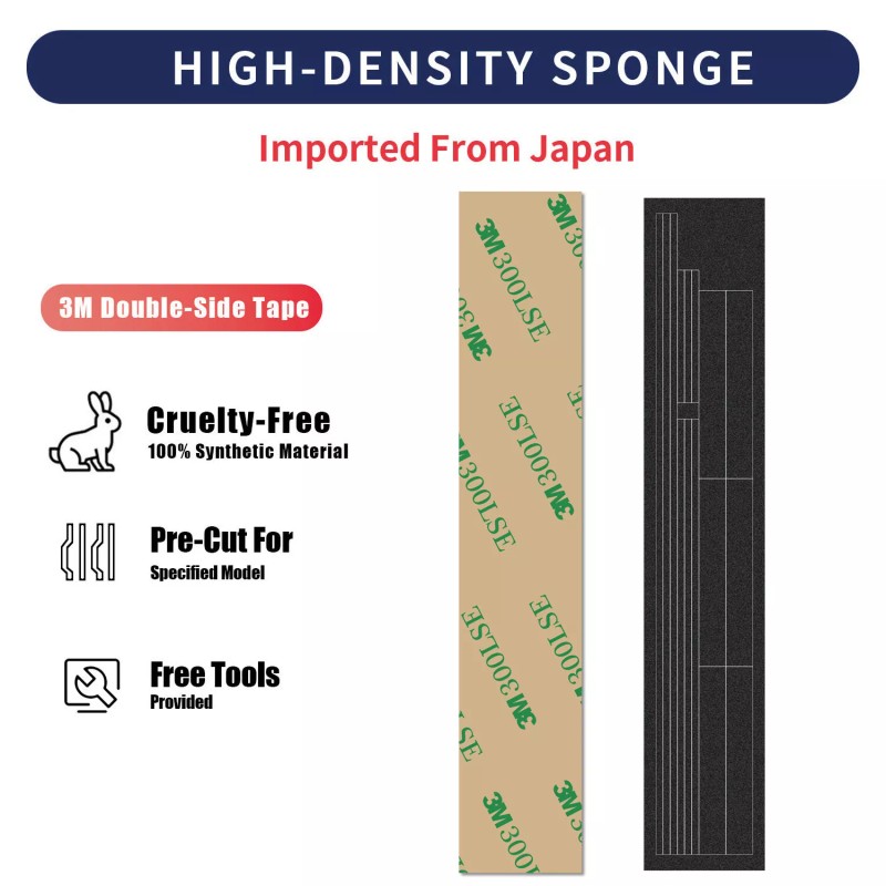 For Minolta Pre-cut Custom Light Seal Foam Sponge Kit For
