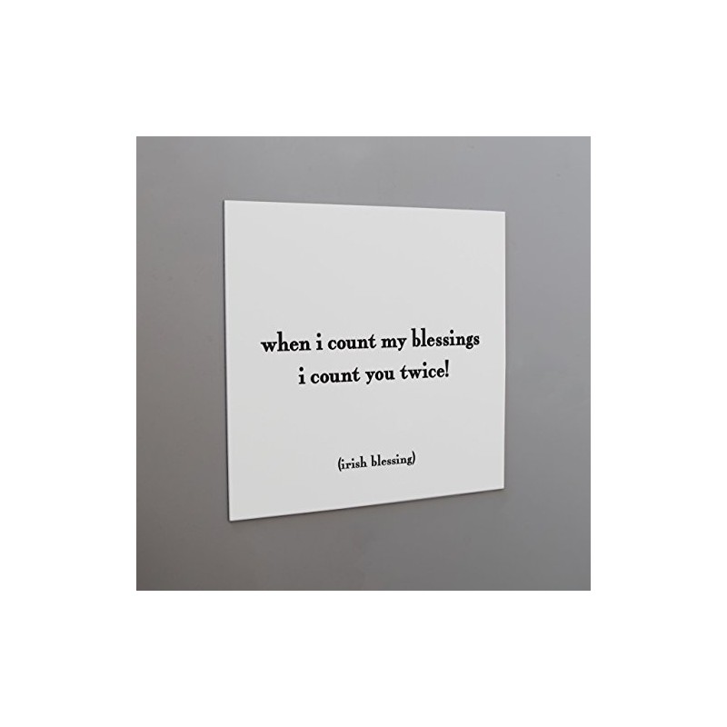 Quotable Magnet - When I count my blessings I count
