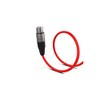 XLR Male to XLR Female Cable, 10 feet, Red, XLR10