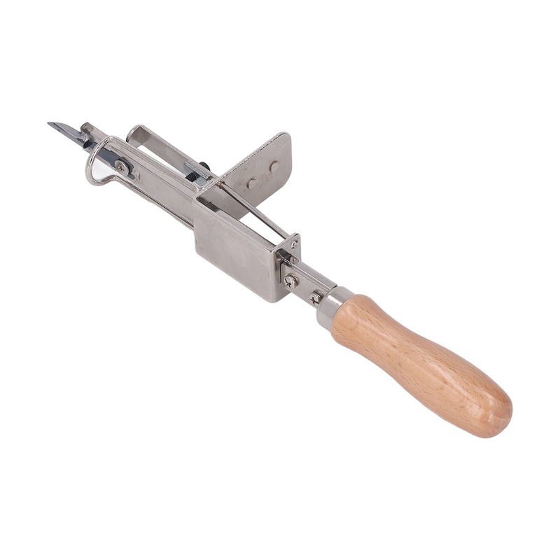 Hand Tufting Tool Wooden Handle Sturdy Metal Quick Flexible Operation