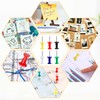 JIANTA Multicoloured Drawing Nails, 600 Pieces in 6 Colours, Creative,