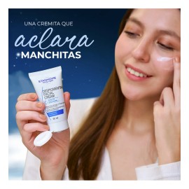 Stanhome crema facial despigmentante, aclara manchas y paño en todo tipo de piel