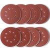 REJOECE Sandpaper 125 mm Velcro, 8 Hole Sanding Discs P2000/P1500/P1200/P1000/P800/P600/P400/P320