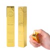 Gold Lighter with Cool Design, Refillable Butane Lighter, Portable &