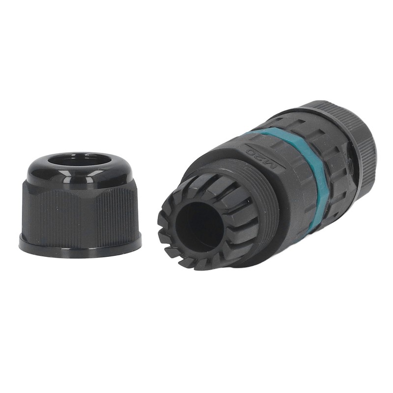 5Pcs Waterproof Connector M20 3pin 9-12mm Quick Connection Accessory for
