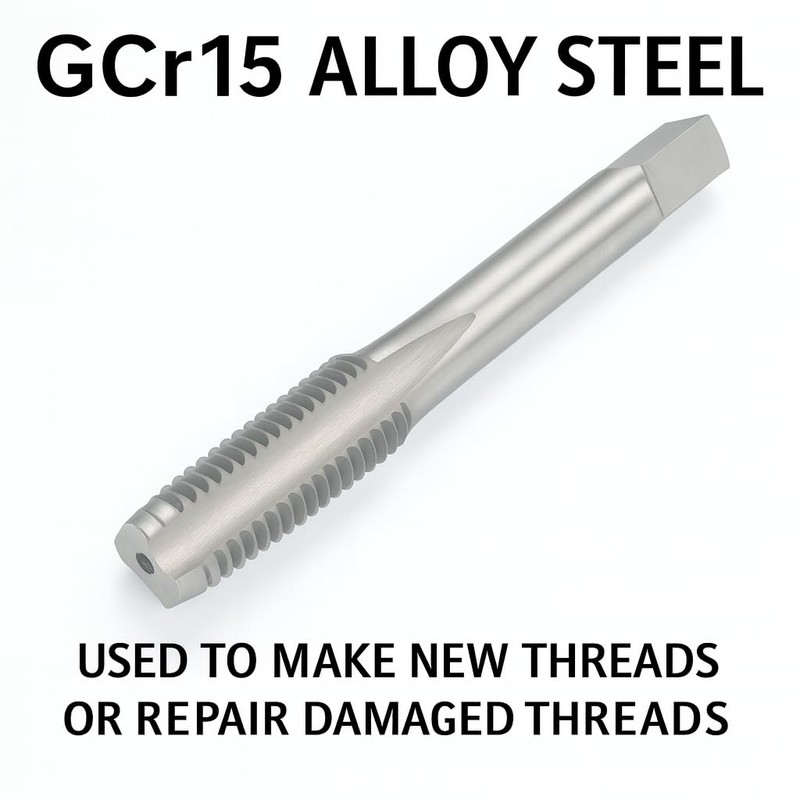 1/2"-14 NPT Tap and Die Set – GCr15 Alloy Steel