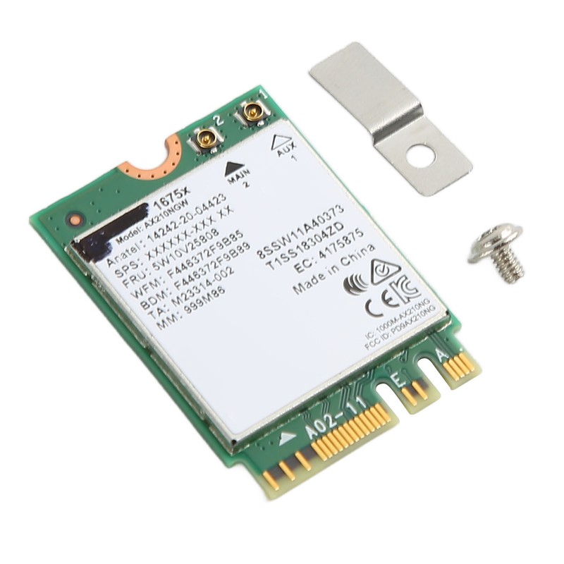 WiFi Card Wireless Tri Band 1675X AX210NGW M.2 NGFF WI‑FI6E